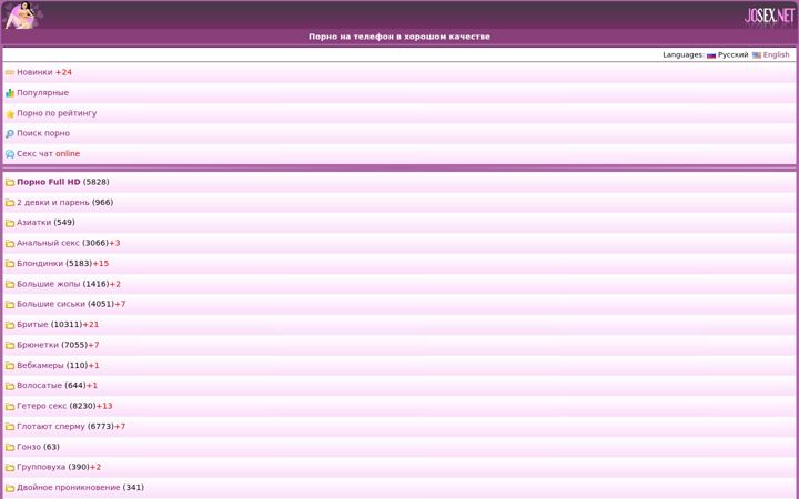 Screenshot of josex.net