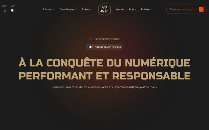 Screenshot of josh-digital.com