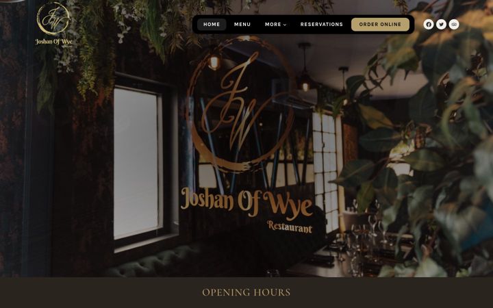 Screenshot of joshanofwye.com