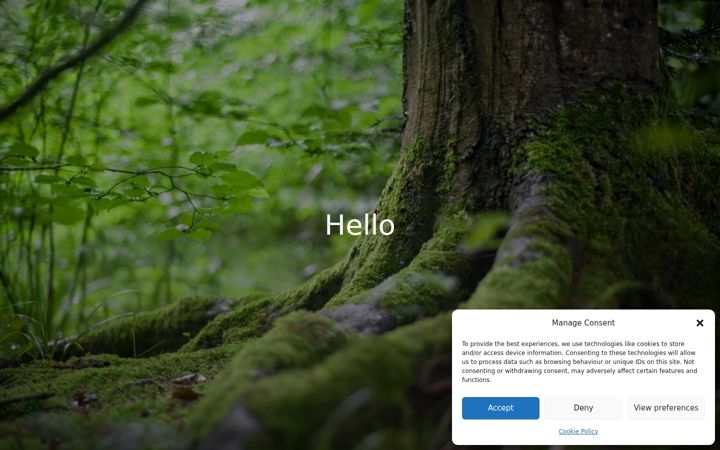 Screenshot of joshg.uk