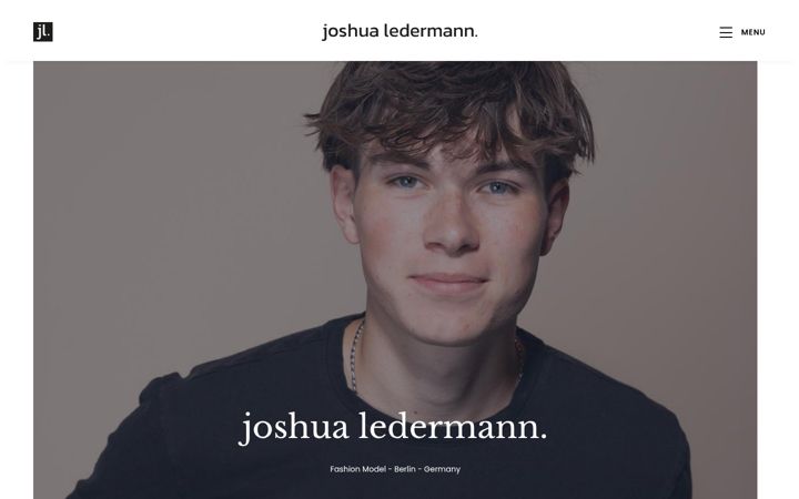 Screenshot of joshua-ledermann.de