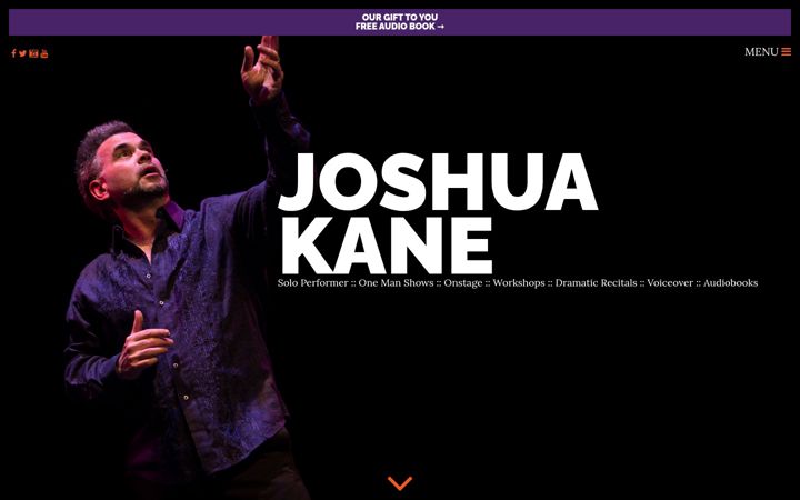 Screenshot of joshuakane.com