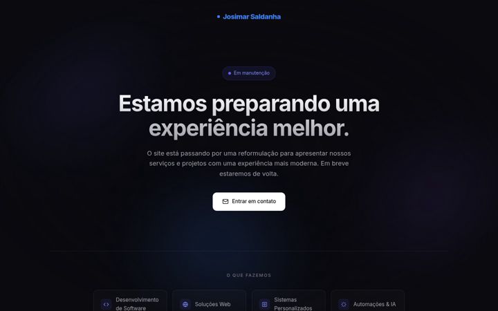 Screenshot of josimarsaldanha.com