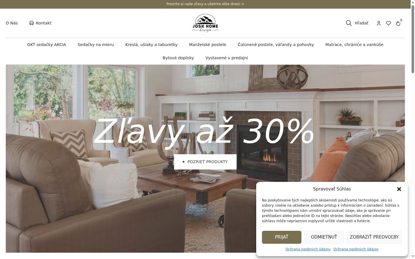 Sutikimo reklamjuostės, rodytos prieš bet kokią sąveiką, ekrano kopija