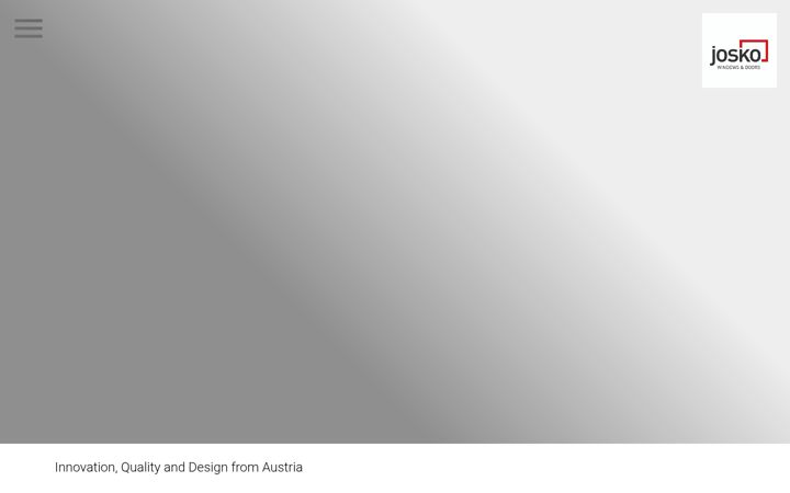 Screenshot of josko.com