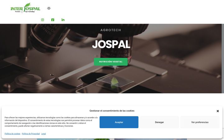 Screenshot of jospal.com