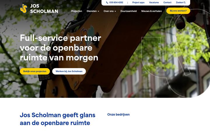 Екранна снимка на josscholman.nl