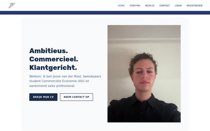 Screenshot of jossevandermast.nl