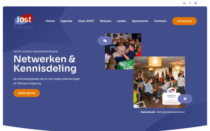 Screenshot of jost.nl