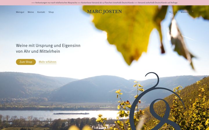 Screenshot of josten-klein.com
