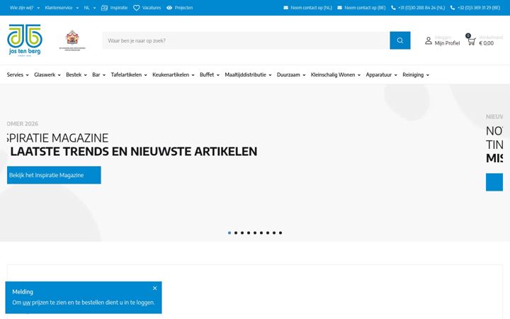 Screenshot of jostenberg.nl