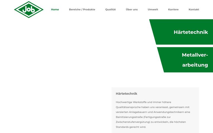Screenshot of jostenundbock.de