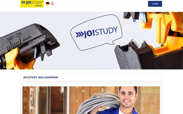 Screenshot of jostudy.de