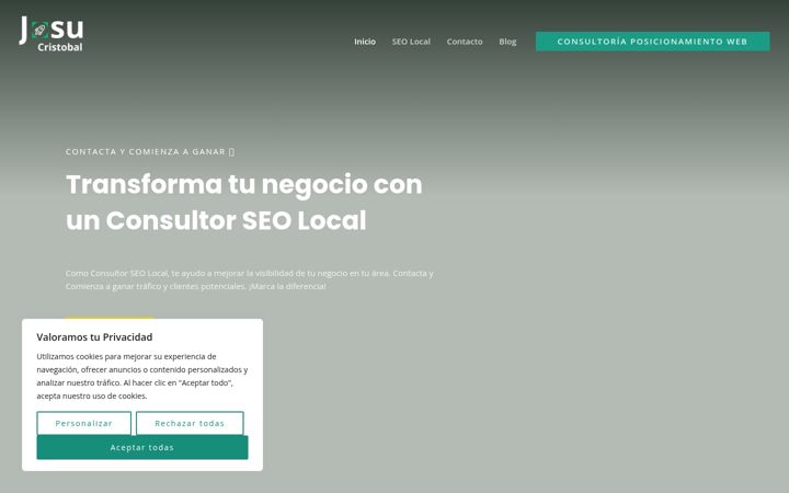 Screenshot of josucristobal.com