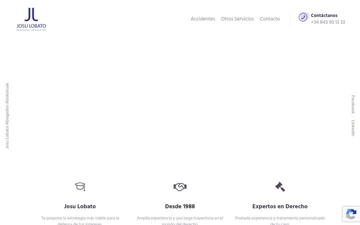 Skjermbilde av josulobato.com