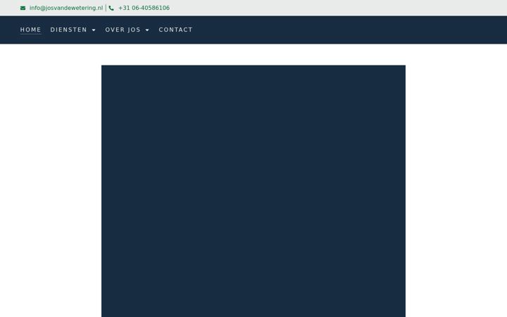 Screenshot of josvandewetering.nl