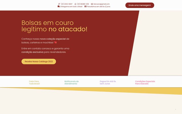 Screenshot of josypirescouro.com.br