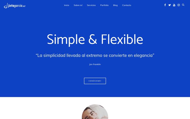 Screenshot of jotagarcia.net