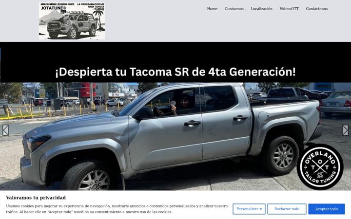 Screenshot of jotatunepro.com