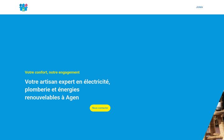 Screenshot of joteix.fr