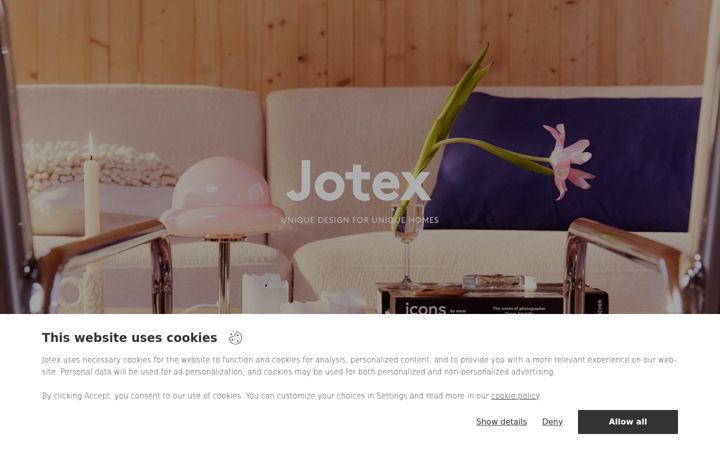 Screenshot of jotex.com