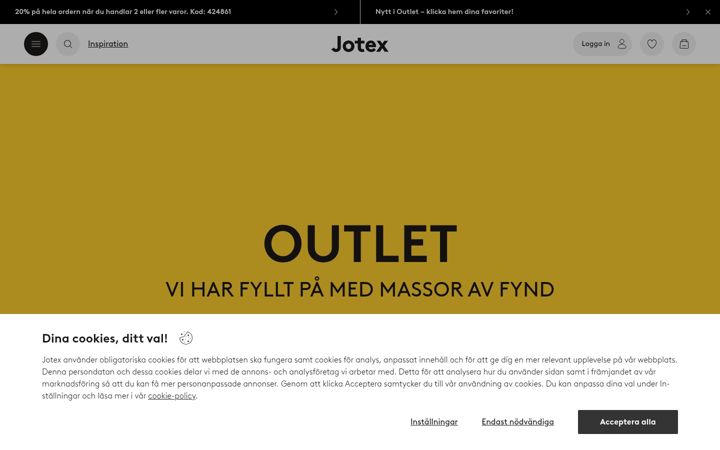 Screenshot of jotex.se