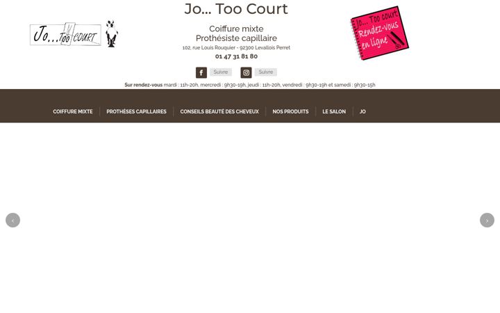 Screenshot of jotoocourt.com