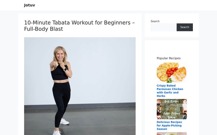 Screenshot of jotuv.com