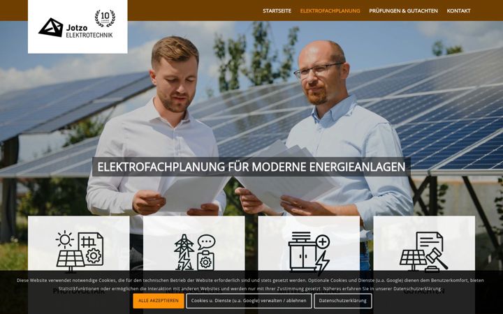 Screenshot of jotzo-elektro-ingenieur.de
