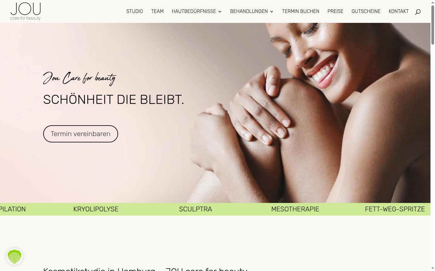 Capture d'écran de la bannière de consentement affichée avant toute interaction