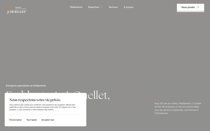 Screenshot of jouellet.com