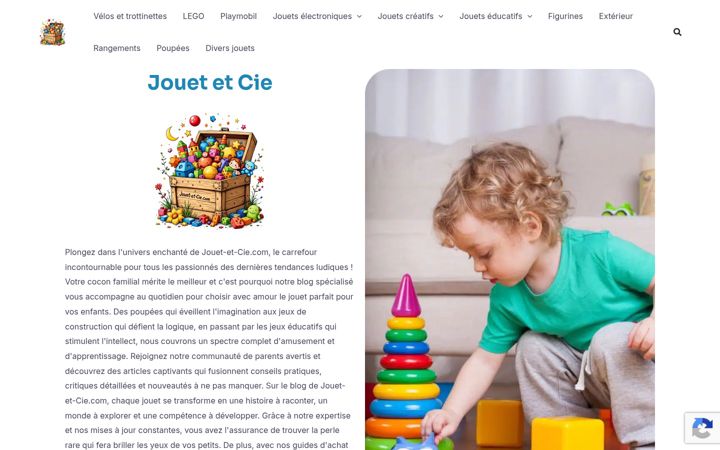 Screenshot of jouet-et-cie.com