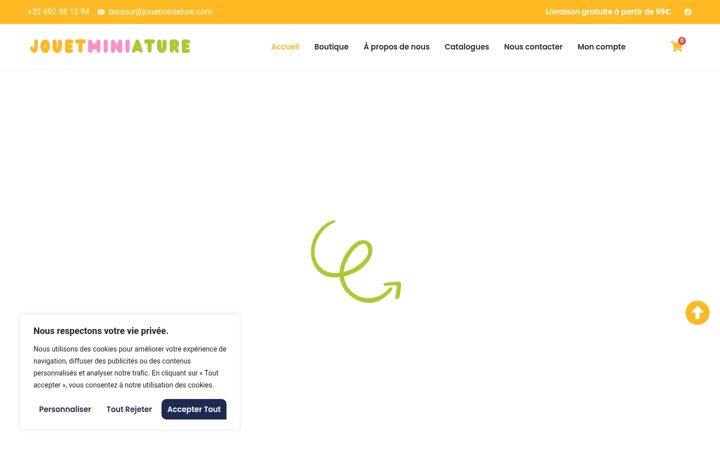 Screenshot of jouetminiature.com