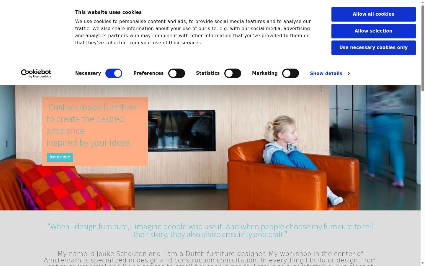 Screenshot tal-banner tal-kunsens muri qabel kwalunkwe interazzjoni