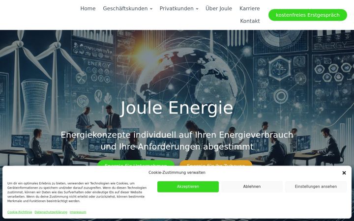 Screenshot of joule-energie.de