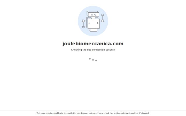 Ekrānuzņēmums no joulebiomeccanica.com