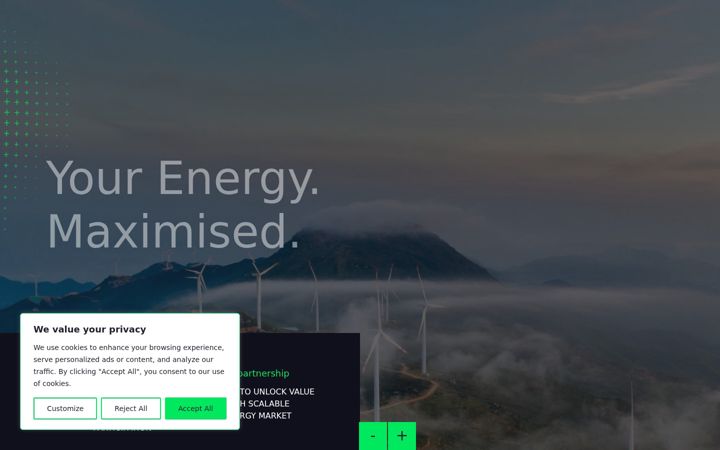 Screenshot of joulen.com