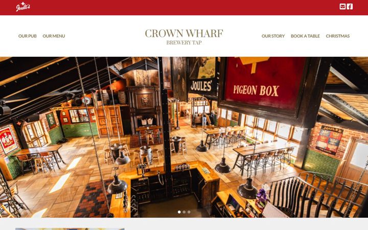 Screenshot of joulescrownwharf.co.uk