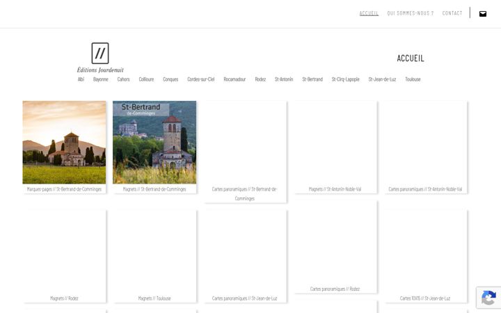 Screenshot of jourdenuit.fr