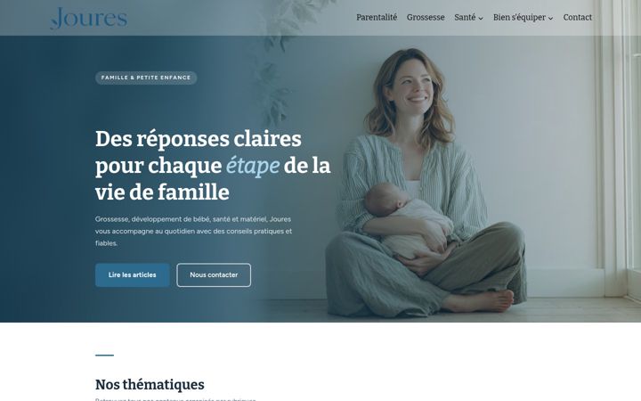 Screenshot of joures.fr