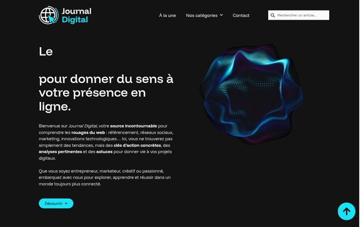 Screenshot of journal-digital.fr