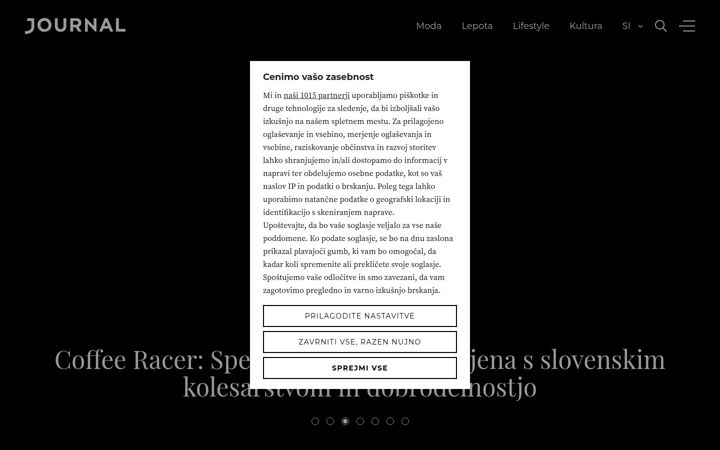 Ekrano kopija journal.si