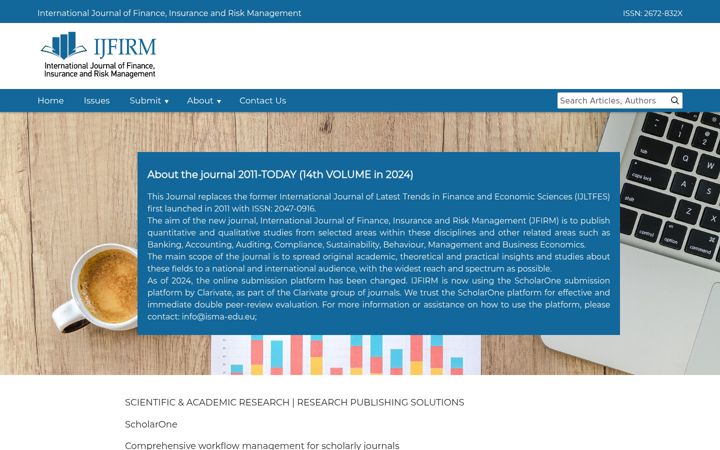 Screenshot of journalfirm.com