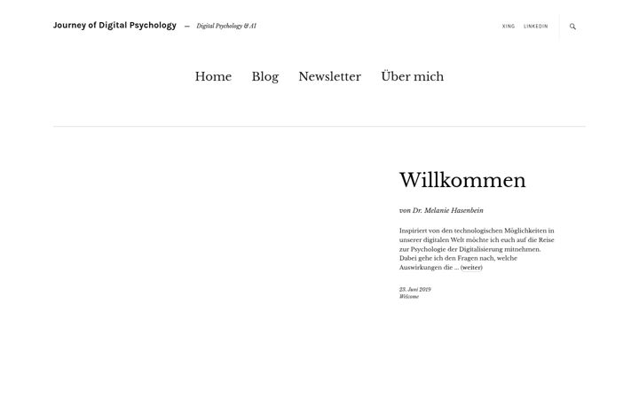 Screenshot of journey-of-digital-psychology.com