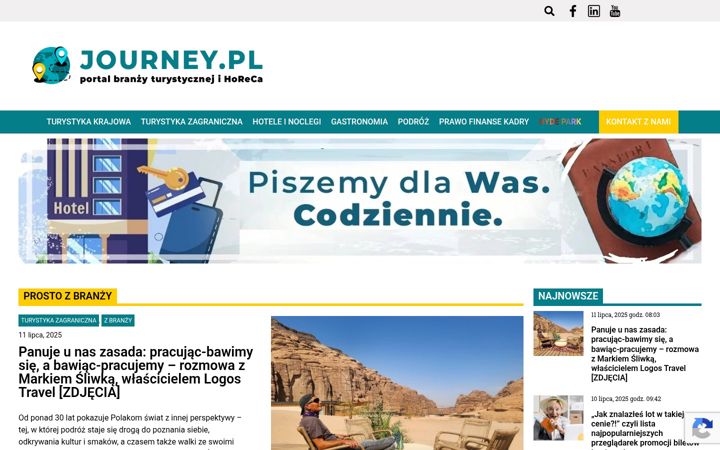 Screenshot of journey.pl