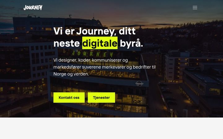 Screenshot of journeyagency.com