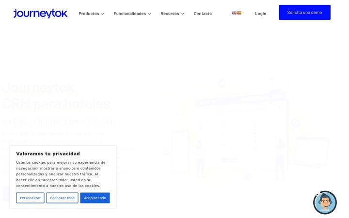 Screenshot of journeytok.com