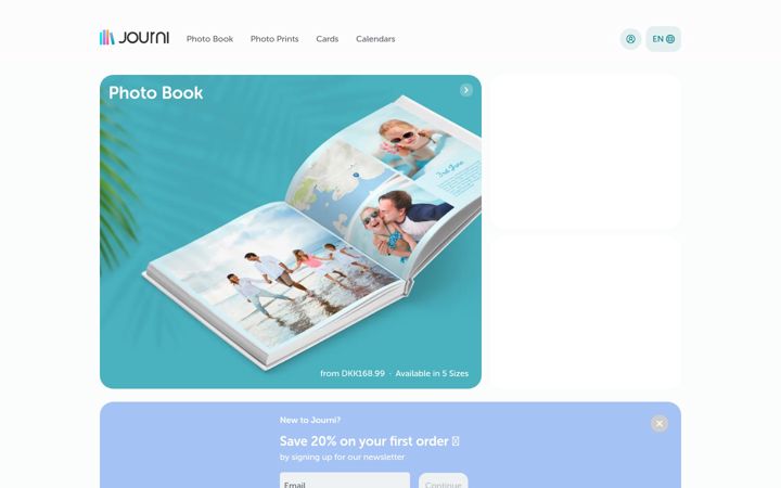 Screenshot of journiapp.com