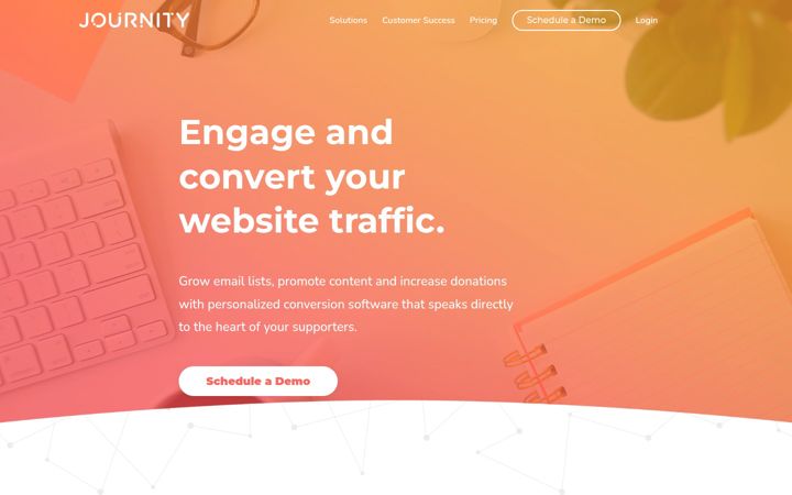 Screenshot of journity.com