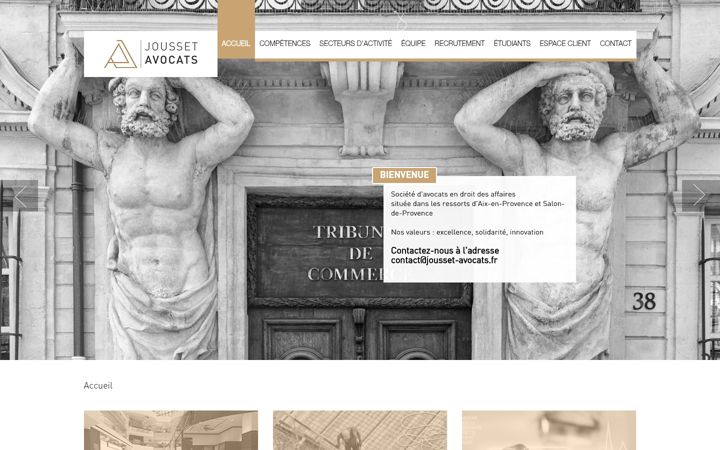 Screenshot of jousset-avocats.fr
